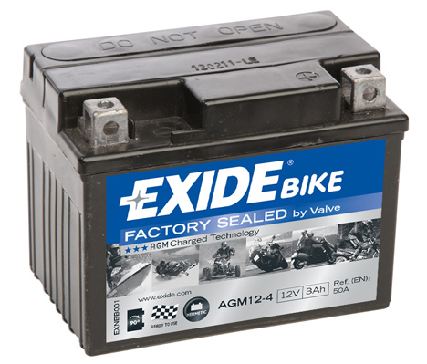 Аккумулятор EXIDE арт. AGM12-4